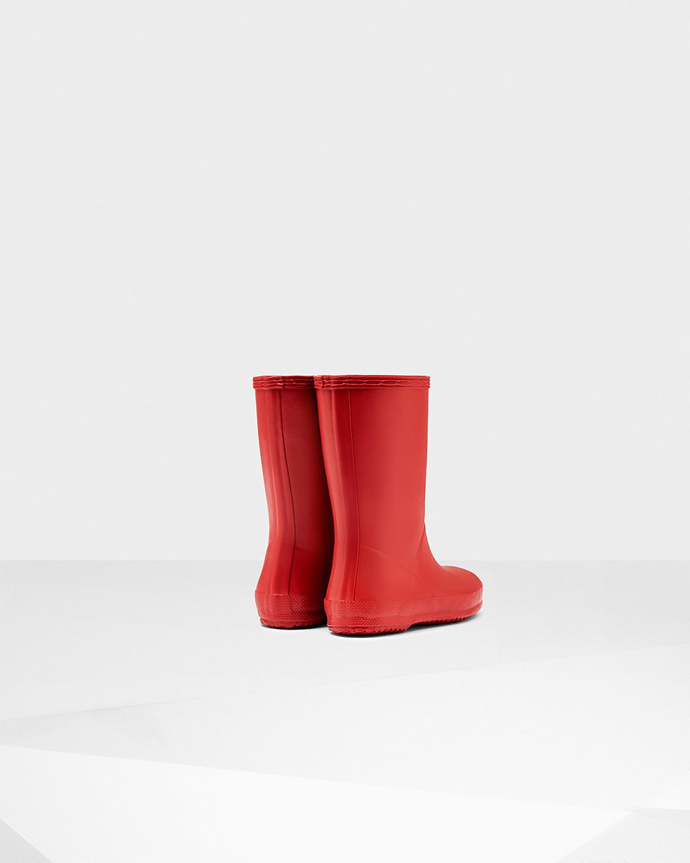 Bottes de Pluie Hunter Original First Classic Enfant Rouge XQYVOCA-17